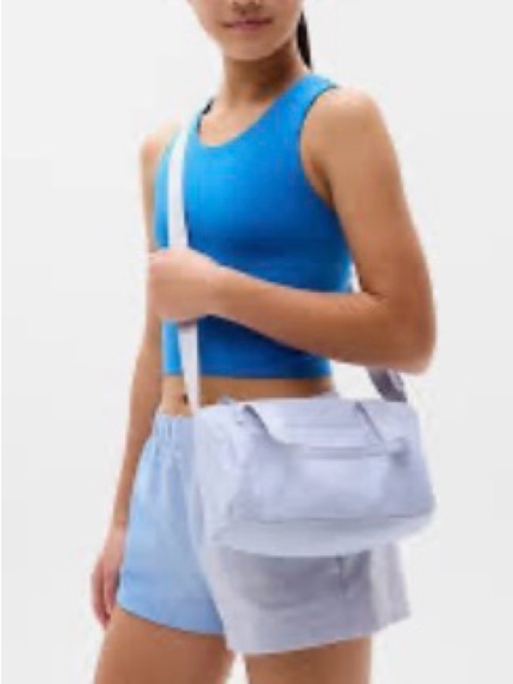Athleta  Always Crossbody Duffle. New with tag